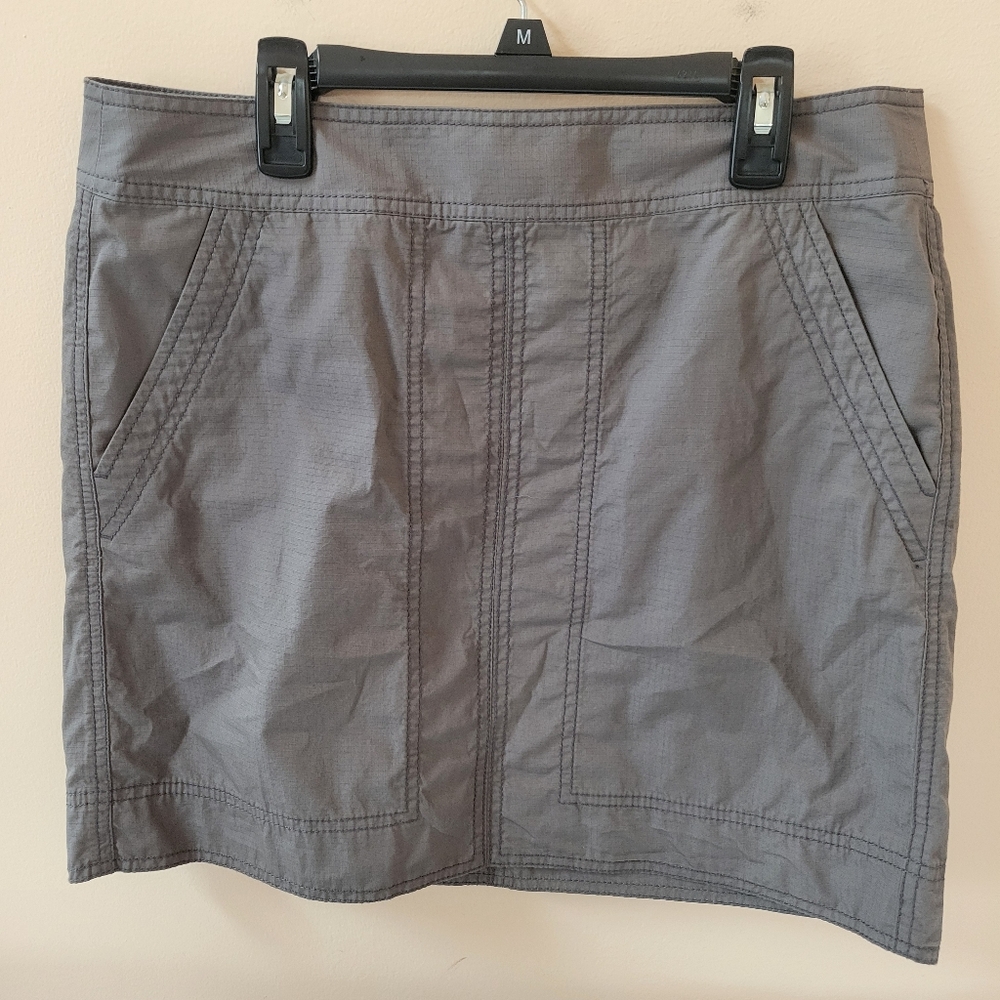 Ann Taylor Loft Gray Skirt
